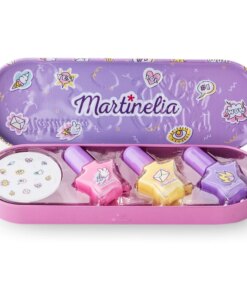 shop Martinelia Super Girl Nail Polish & Stickers Tin Box af Martinelia - online shopping tilbud rabat hos shoppetur.dk