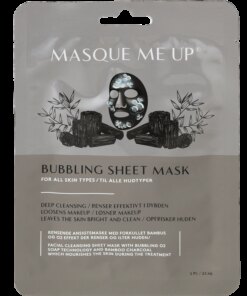 shop Masque Me Up Bubbling Sheet Mask 1 Piece af Masque Me Up - online shopping tilbud rabat hos shoppetur.dk