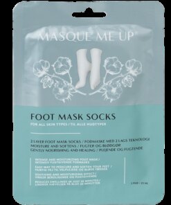 shop Masque Me Up Foot Mask Socks 1 Piece af Masque Me Up - online shopping tilbud rabat hos shoppetur.dk