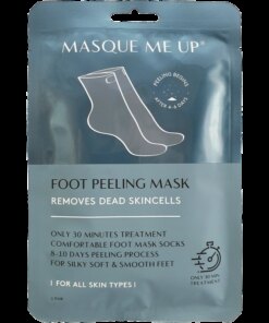 shop Masque Me Up Foot Peeling Mask 1 Pair af Masque Me Up - online shopping tilbud rabat hos shoppetur.dk