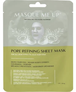 shop Masque Me Up Pore Refining Sheet Mask 1 Pieces af Masque Me Up - online shopping tilbud rabat hos shoppetur.dk