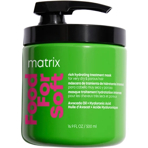 shop Matrix Food For Soft Rich Hydrating Treatment Mask 500 ml af MATRIX - online shopping tilbud rabat hos shoppetur.dk