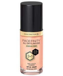 shop Max Factor All Day Flawles 3in1 Foundation - 050 Natural Rose af Max Factor - online shopping tilbud rabat hos shoppetur.dk