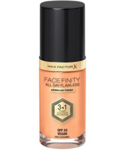 shop Max Factor Face Finity All Day Flawless 3-In-1 Foundation SPF30 - 30 ml - Caramel 85 af Max Factor - online shopping tilbud rabat hos shoppetur.dk