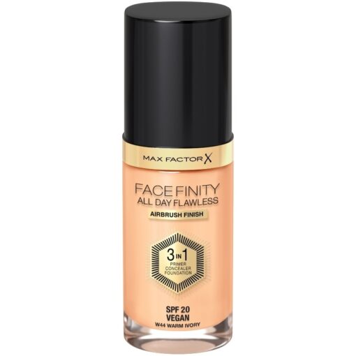 shop Max Factor Facefinity 3-In-1 Foundation SPF20 30 ml - 44 Warm Ivory af Max Factor - online shopping tilbud rabat hos shoppetur.dk