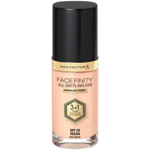 shop Max Factor Facefinity 3-In-1 Foundation SPF20 30 ml - N55 Beige af Max Factor - online shopping tilbud rabat hos shoppetur.dk