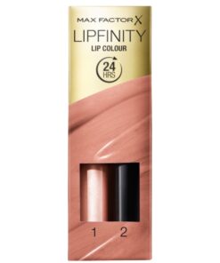 shop Max Factor Lipfinity 2-step Long Lasting Lipstick 2.3 ml + 1.9 g - 006 Always Delicate af Max Factor - online shopping tilbud rabat hos shoppetur.dk