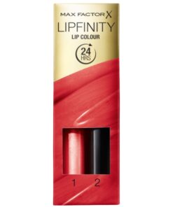 shop Max Factor Lipfinity 2-step Long Lasting Lipstick 2.3 ml + 1.9 g - 142 Evermore Radiant af Max Factor - online shopping tilbud rabat hos shoppetur.dk