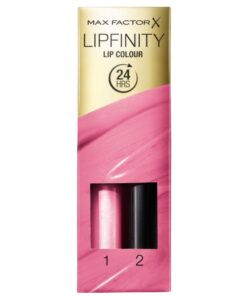 shop Max Factor Lipfinity 2-step Long Lasting Lipstick 2.3 ml + 1.9 g - 22 Forever Lolita af Max Factor - online shopping tilbud rabat hos shoppetur.dk