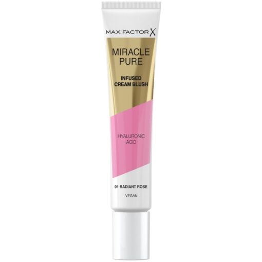 shop Max Factor Miracle Pure Infused Cream Blush 15 ml - 01 Radiant Rose af Max Factor - online shopping tilbud rabat hos shoppetur.dk