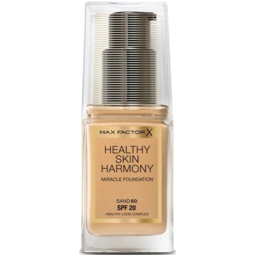 shop Max Factor Skin Harmony Miracle Foundation SPF20 - 30 ml - Sand 60 af Max Factor - online shopping tilbud rabat hos shoppetur.dk