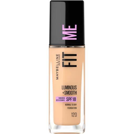 shop Maybelline Fit Me Luminous + Smooth Foundation - 120 Classic Ivory af Maybelline - online shopping tilbud rabat hos shoppetur.dk