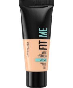 shop Maybelline Fit Me Matte + Poreless Foundation Normal To Oily 30 ml - 115 Ivory af Maybelline - online shopping tilbud rabat hos shoppetur.dk