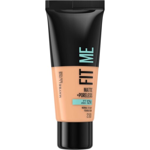 shop Maybelline Fit Me Matte + Poreless Foundation Normal To Oily 30 ml - 230 Natural Buff af Maybelline - online shopping tilbud rabat hos shoppetur.dk