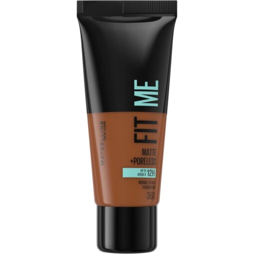 shop Maybelline Fit Me Matte + Poreless Foundation Normal To Oily 30 ml - 360 Mocha af Maybelline - online shopping tilbud rabat hos shoppetur.dk