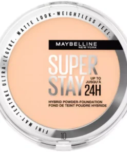 shop Maybelline New York Superstay 24H Hybrid Powder Foundation 9 gr. - 10 af Maybelline - online shopping tilbud rabat hos shoppetur.dk