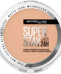 shop Maybelline New York Superstay 24H Hybrid Powder Foundation 9 gr. - 40 af Maybelline - online shopping tilbud rabat hos shoppetur.dk