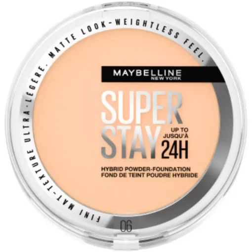 shop Maybelline New York Superstay 24H Hybrid Powder Foundation 9 gr. - 6 af Maybelline - online shopping tilbud rabat hos shoppetur.dk