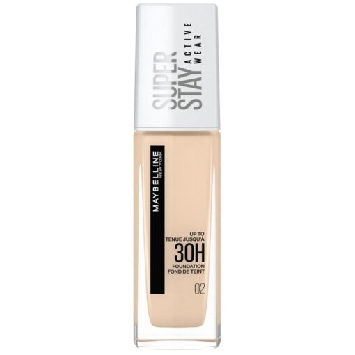 shop Maybelline Superstay Active Wear Foundation 30 ml - 02 Naked Ivory af Maybelline - online shopping tilbud rabat hos shoppetur.dk