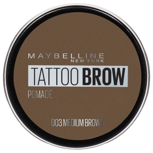 shop Maybelline Tattoo Brow Lasting Color Pomade - 03 Medium Brown af Maybelline - online shopping tilbud rabat hos shoppetur.dk