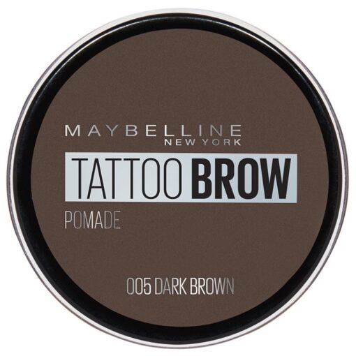 shop Maybelline Tattoo Brow Lasting Color Pomade - 05 Dark Brown af Maybelline - online shopping tilbud rabat hos shoppetur.dk