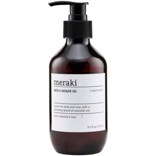 shop Meraki Bath & Shower Oil Velvet Mood 275 ml af Meraki - online shopping tilbud rabat hos shoppetur.dk