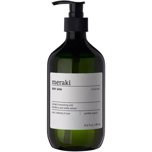 shop Meraki Body Wash Linen Dew 490 ml af Meraki - online shopping tilbud rabat hos shoppetur.dk