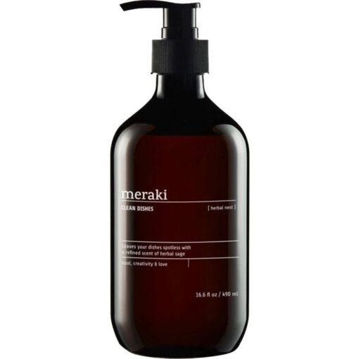 shop Meraki Clean Dishes 490 ml - Herbal Nest af Meraki - online shopping tilbud rabat hos shoppetur.dk