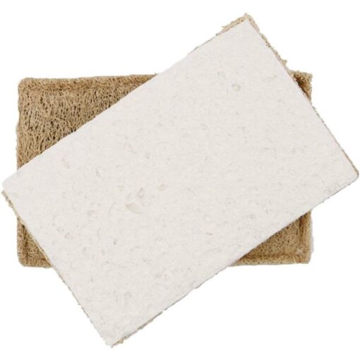 shop Meraki Cleaning Sponge Reseda 100% Natural Wood Pulp - 2 Pieces af Meraki - online shopping tilbud rabat hos shoppetur.dk