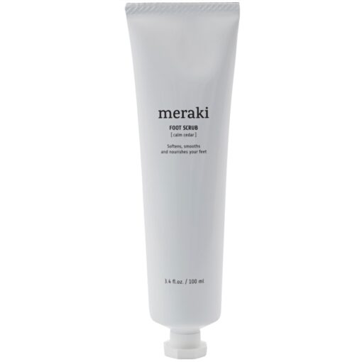 shop Meraki Foot Scrub Calm Ceder 100 ml af Meraki - online shopping tilbud rabat hos shoppetur.dk