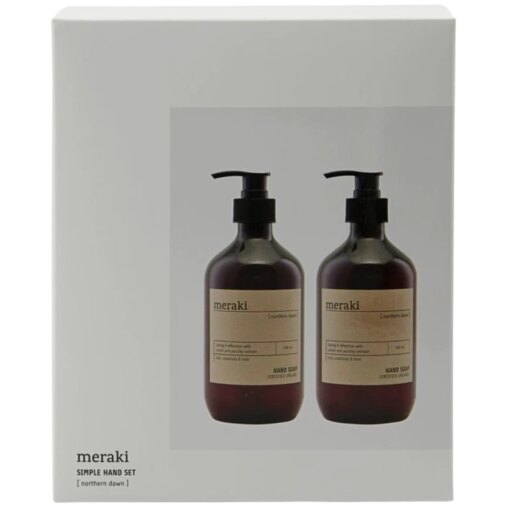 shop Meraki Giftbox Simple Hand Set Northern Dawn - 2 Pieces af Meraki - online shopping tilbud rabat hos shoppetur.dk