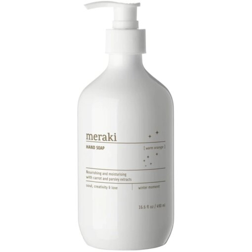 shop Meraki Hand Soap Warm Orange 490 ml af Meraki - online shopping tilbud rabat hos shoppetur.dk