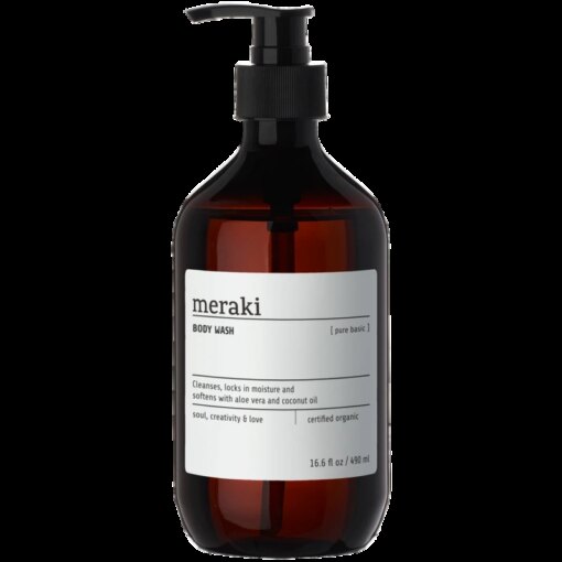 shop Meraki Pure Basic Body Wash 490 ml af Meraki - online shopping tilbud rabat hos shoppetur.dk