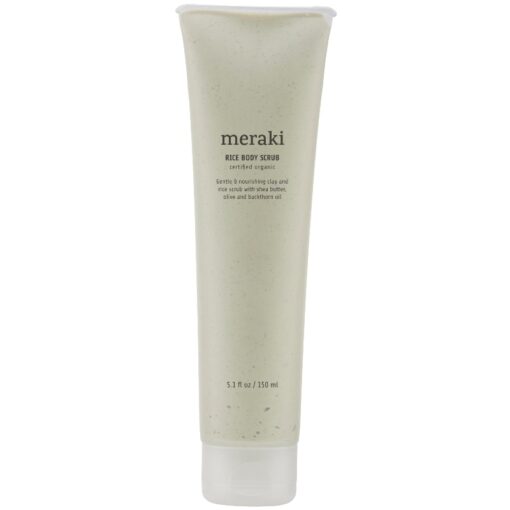 shop Meraki Rice Body Scrub 150 ml af Meraki - online shopping tilbud rabat hos shoppetur.dk