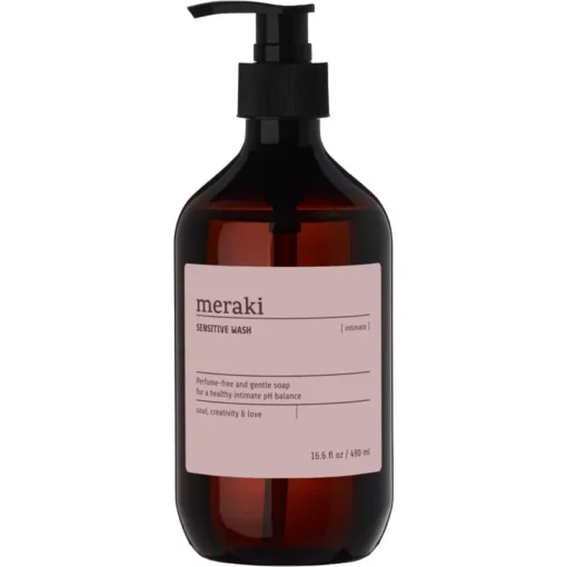 shop Meraki Sensitive Wash Intimate 490 ml af Meraki - online shopping tilbud rabat hos shoppetur.dk