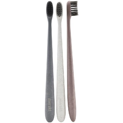 shop Meraki Toothbrushes 3 pieces af Meraki - online shopping tilbud rabat hos shoppetur.dk