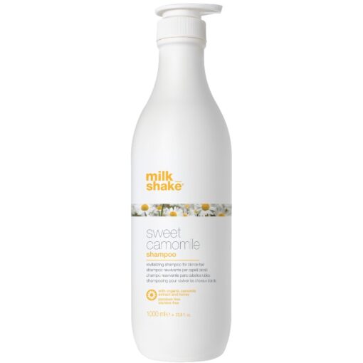 shop Milk_shake Sweet Camomile Shampoo 1000 ml (U) af Milkshake - online shopping tilbud rabat hos shoppetur.dk