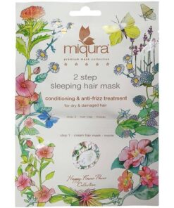 shop Miqura Flower 2 Step Hair Mask 1 Piece (Bemærk udløbsdatoen) af Miqura - online shopping tilbud rabat hos shoppetur.dk