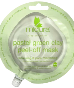 shop Miqura Green Clay Peel-Off Mask 20 ml af Miqura - online shopping tilbud rabat hos shoppetur.dk