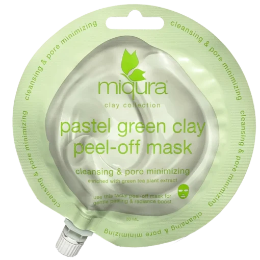 shop Miqura Green Clay Peel-Off Mask 20 ml af Miqura - online shopping tilbud rabat hos shoppetur.dk