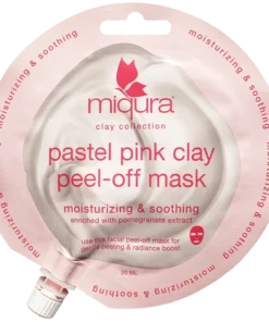 shop Miqura Pink Clay Peel-Off Mask 20 ml af Miqura - online shopping tilbud rabat hos shoppetur.dk