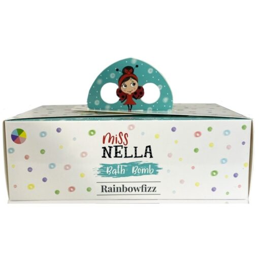 shop Miss NELLA Bath Bomb 6 Pieces - Rainbowfizz af Miss NELLA - online shopping tilbud rabat hos shoppetur.dk