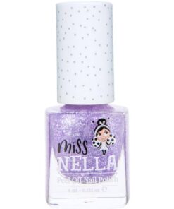 shop Miss NELLA Nail Polish 4 ml - Spakly Zebra af Miss NELLA - online shopping tilbud rabat hos shoppetur.dk