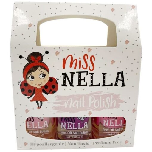 shop Miss NELLA Nail Polish Kit - 01 af Miss NELLA - online shopping tilbud rabat hos shoppetur.dk