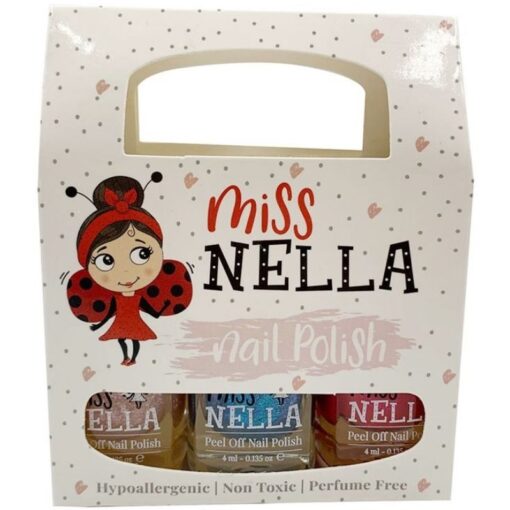 shop Miss NELLA Nail Polish Kit - 02 af Miss NELLA - online shopping tilbud rabat hos shoppetur.dk