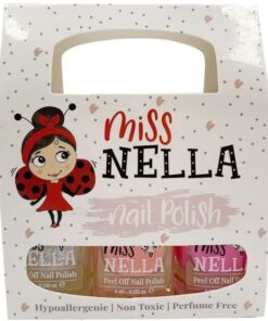 shop Miss NELLA Nail Polish Kit - 03 af Miss NELLA - online shopping tilbud rabat hos shoppetur.dk