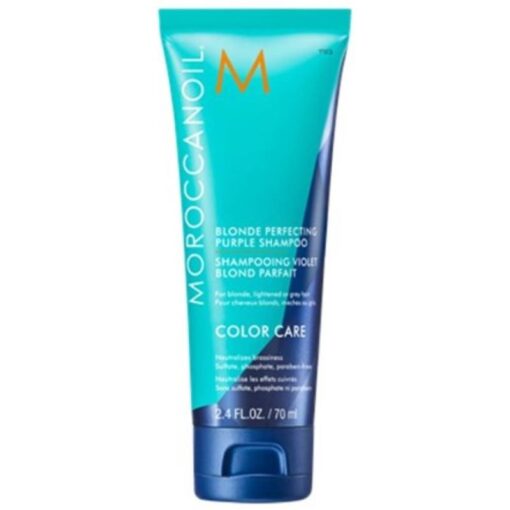 shop Moroccanoil Blonde Perfecting Purple Shampoo 70 ml af Moroccanoil - online shopping tilbud rabat hos shoppetur.dk