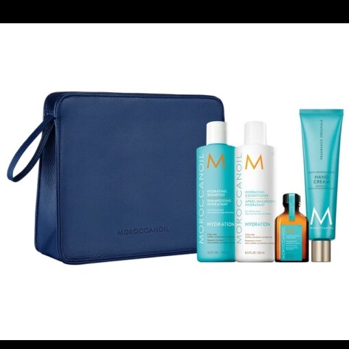 shop Moroccanoil Christmas Bag 2023 - Hydration (Limited Edition) af Moroccanoil - online shopping tilbud rabat hos shoppetur.dk