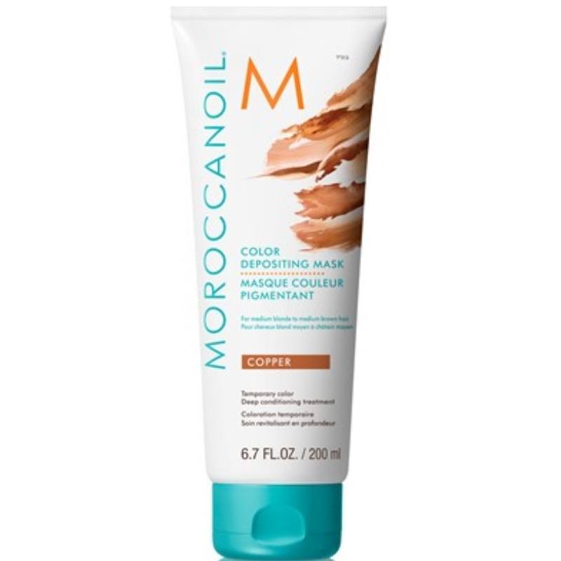 shop Moroccanoil Color Depositing Mask 200 ml - Copper af Moroccanoil - online shopping tilbud rabat hos shoppetur.dk
