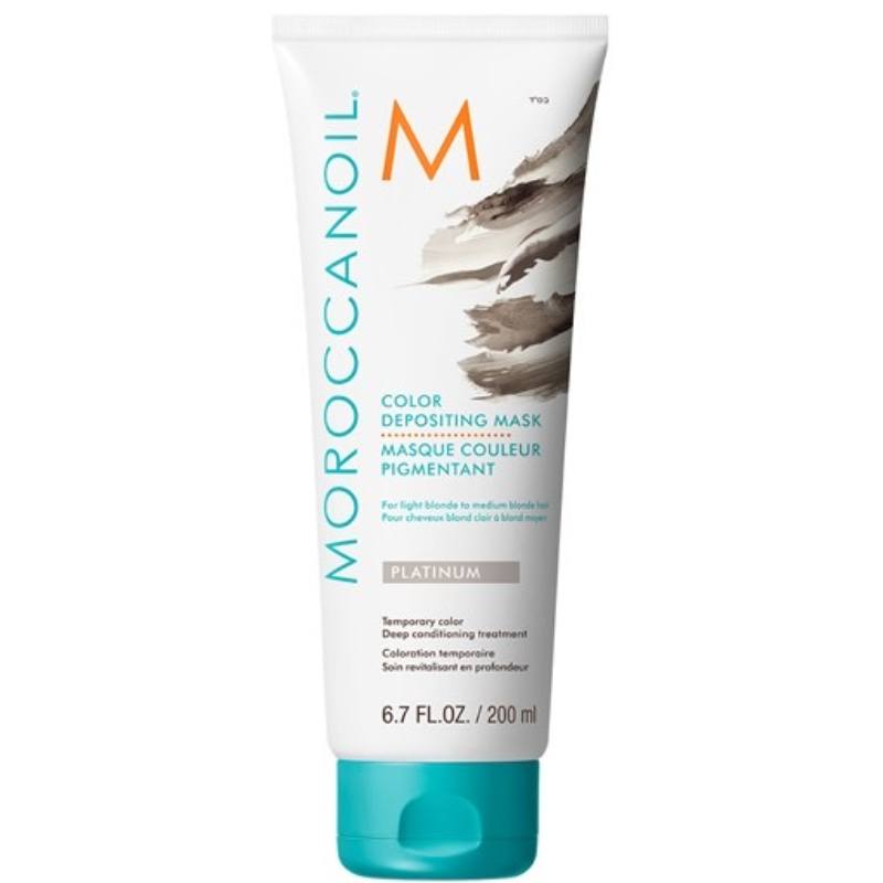 shop Moroccanoil Color Depositing Mask 200 ml - Platinum af Moroccanoil - online shopping tilbud rabat hos shoppetur.dk